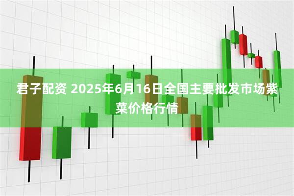 君子配资 2025年6月16日全国主要批发市场紫菜价格行情